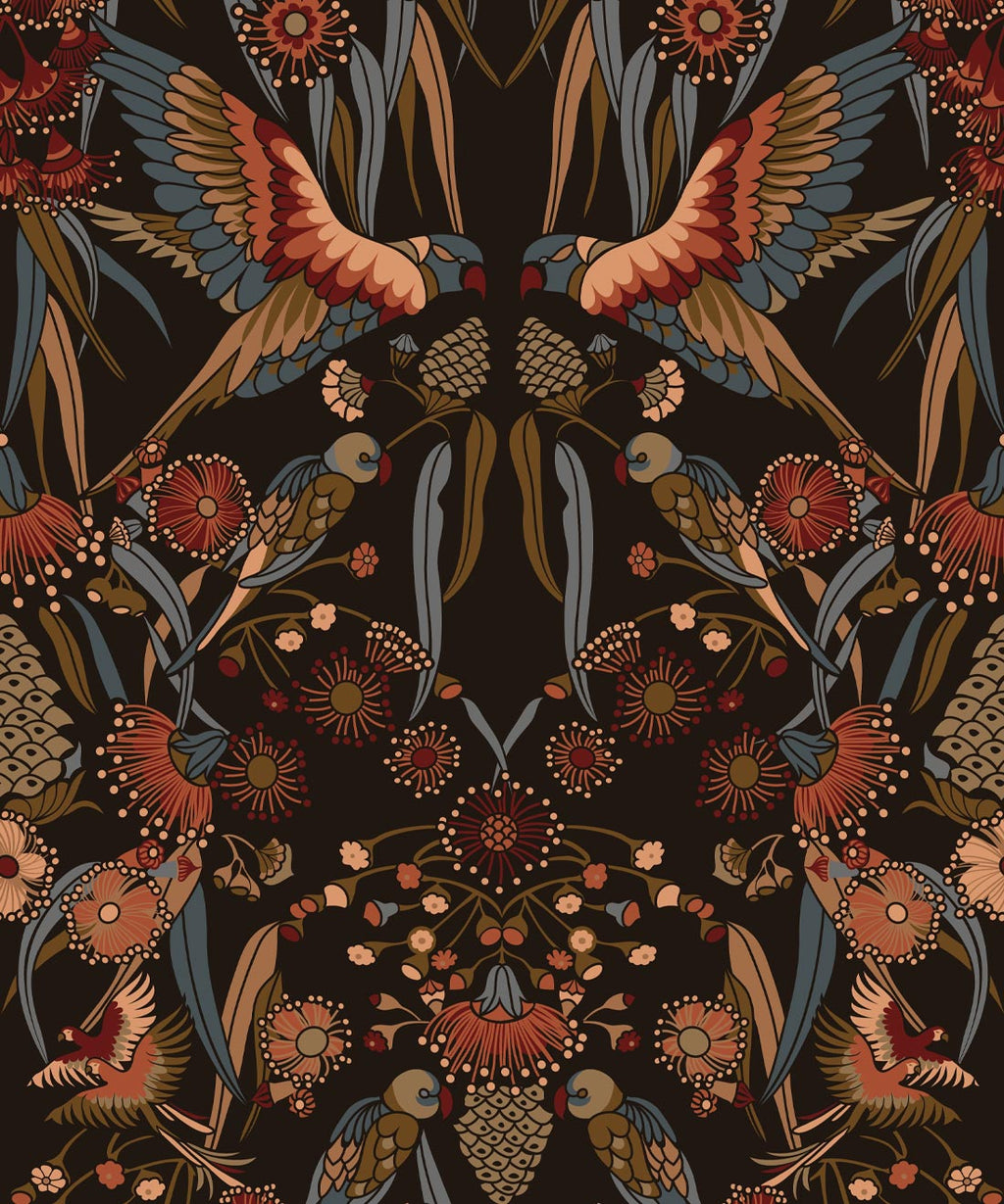 Gumnut Paradise Wallpaper, Monsoon