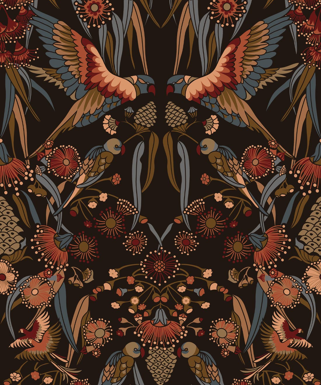 Gumnut Paradise Wallpaper, Monsoon