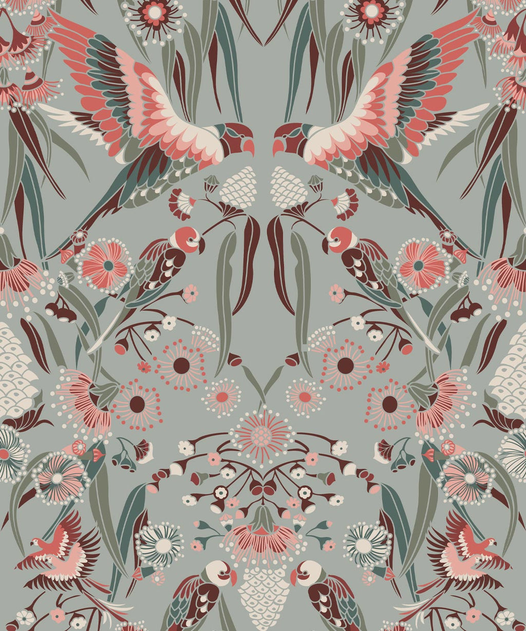 Gumnut Paradise Wallpaper, Tropical