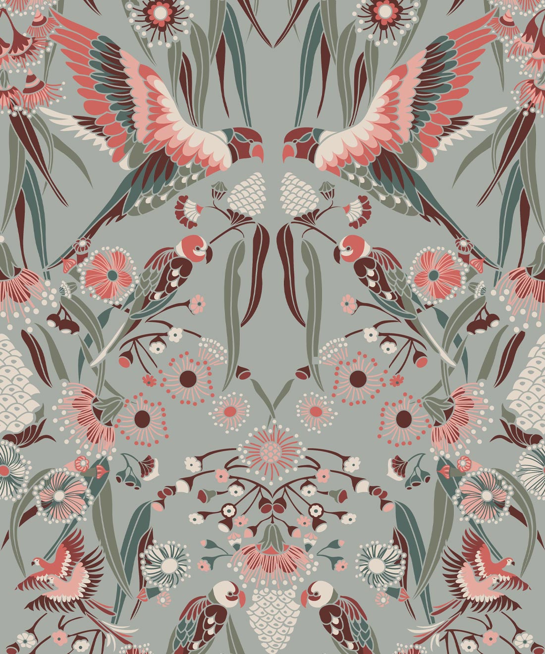 Gumnut Paradise Wallpaper, Tropical