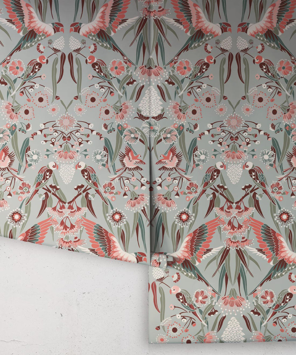 Gumnut Paradise Wallpaper, Tropical