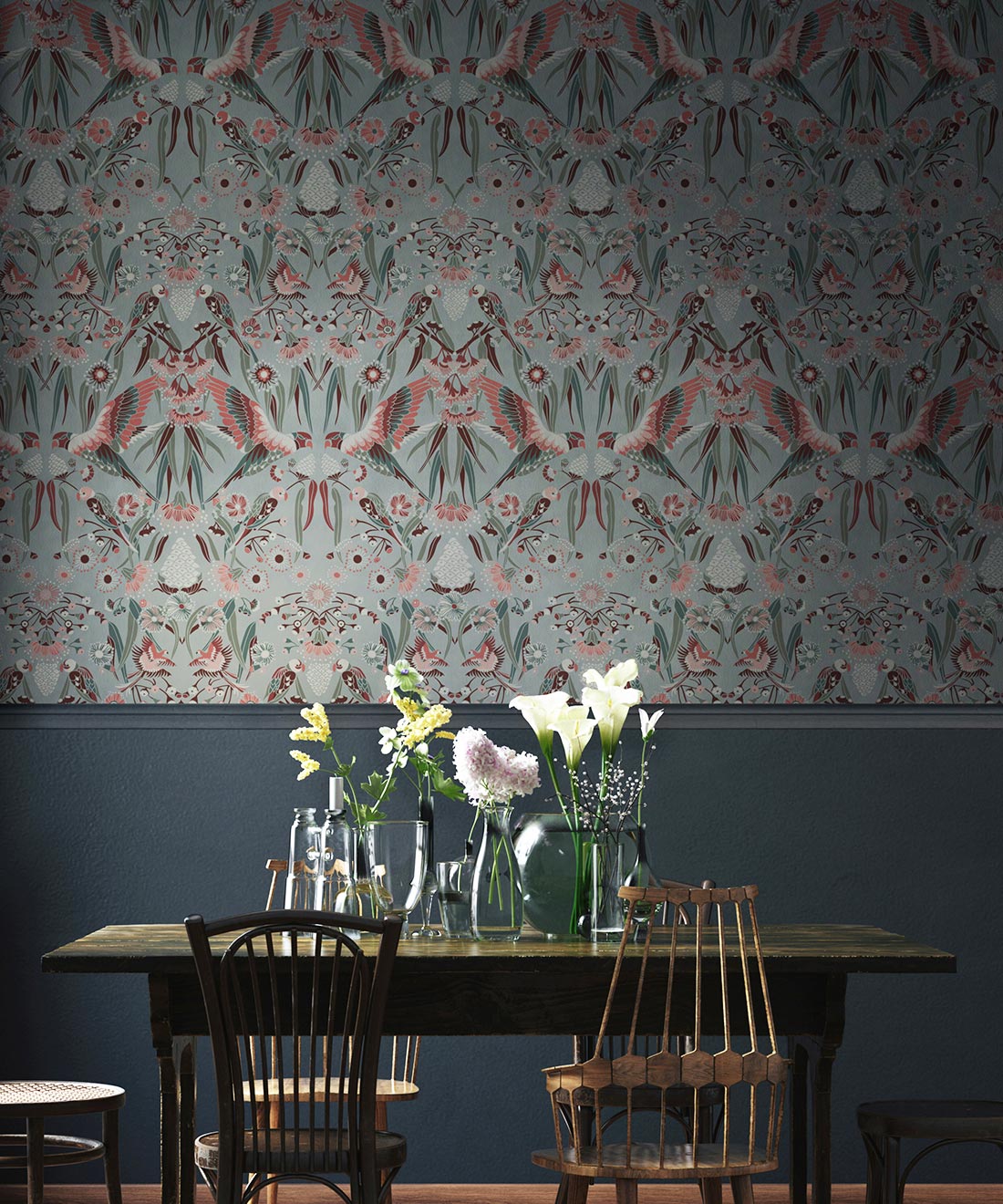 Gumnut Paradise Wallpaper, Tropical