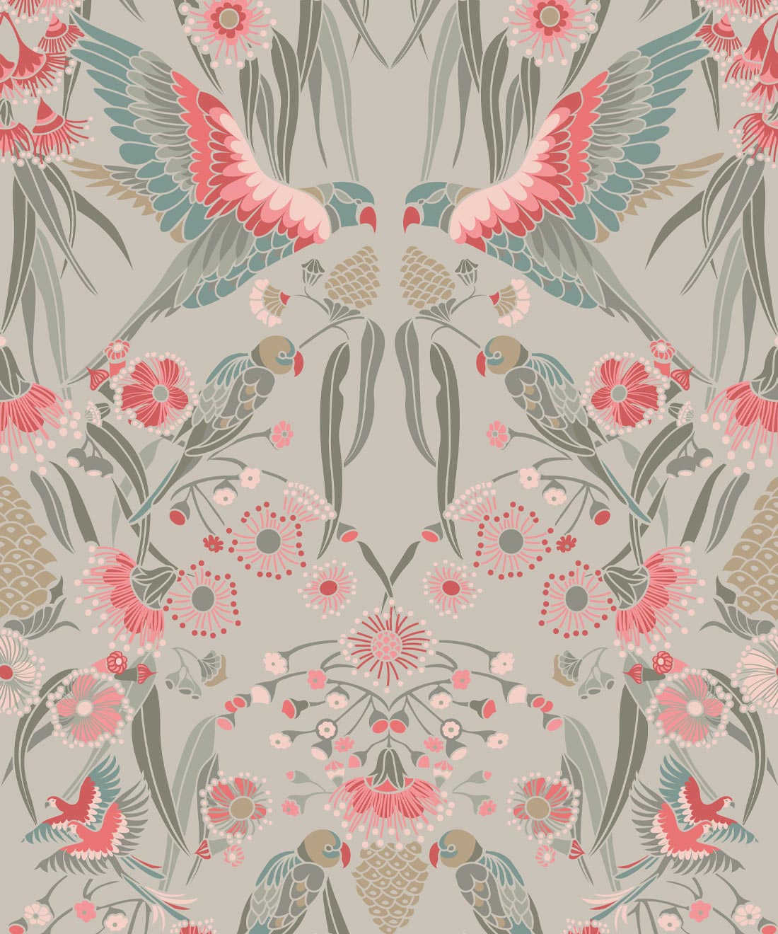 Gumnut Paradise Wallpaper, Wheat