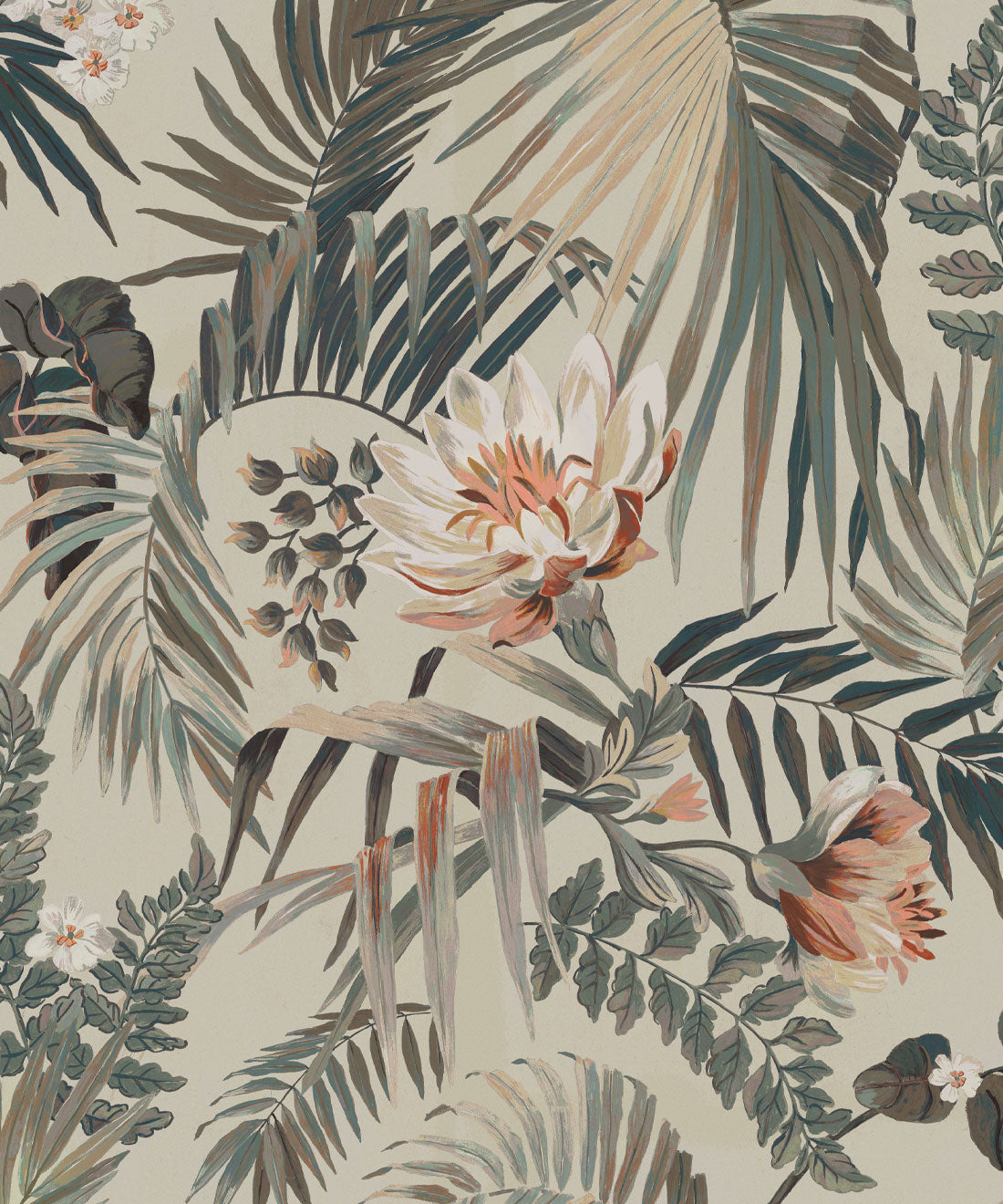Majestic Palm Wallpaper, Sand
