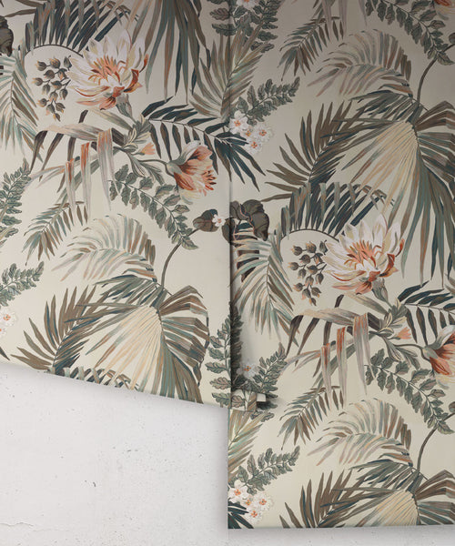 Majestic Palm Wallpaper, Sand