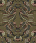 Prancing Peacocks Wallpaper, Antique