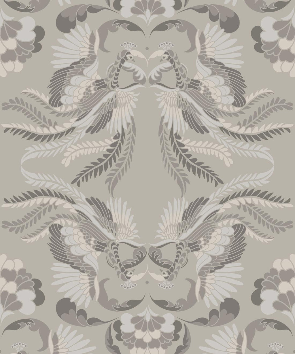 Prancing Peacocks Wallpaper, Cloud