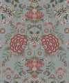 Waratah Wonderland Wallpaper, Duck Egg