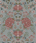 Waratah Wonderland Wallpaper, Duck Egg