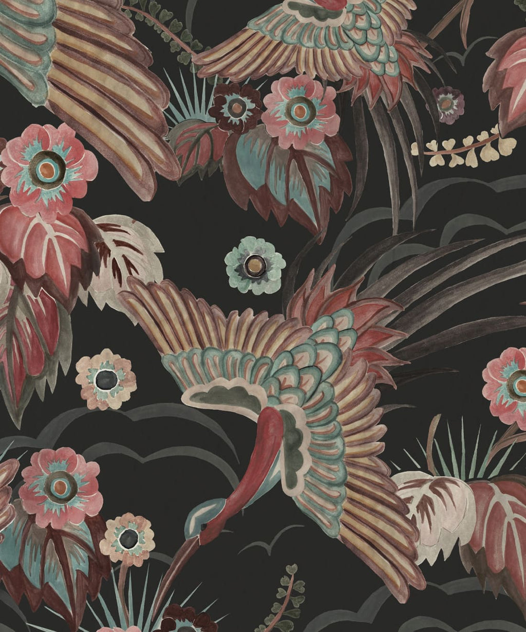 Paradise Wings Wallpaper, Ink