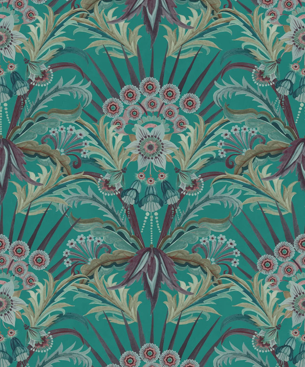Morning Flowers Wallpaper, Rainforest