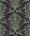 Sunset Lillies Wallpaper, Deep Sea