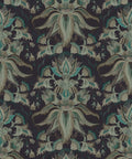 Sunset Lillies Wallpaper, Deep Sea