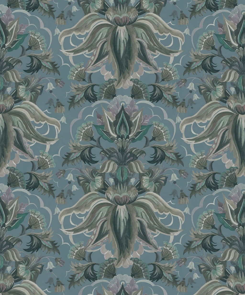 Sunset Lillies Wallpaper, Mineral