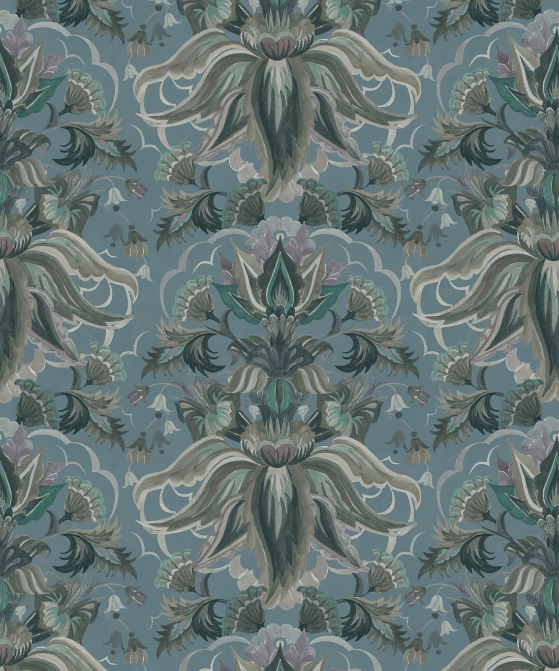 Sunset Lillies Wallpaper, Mineral