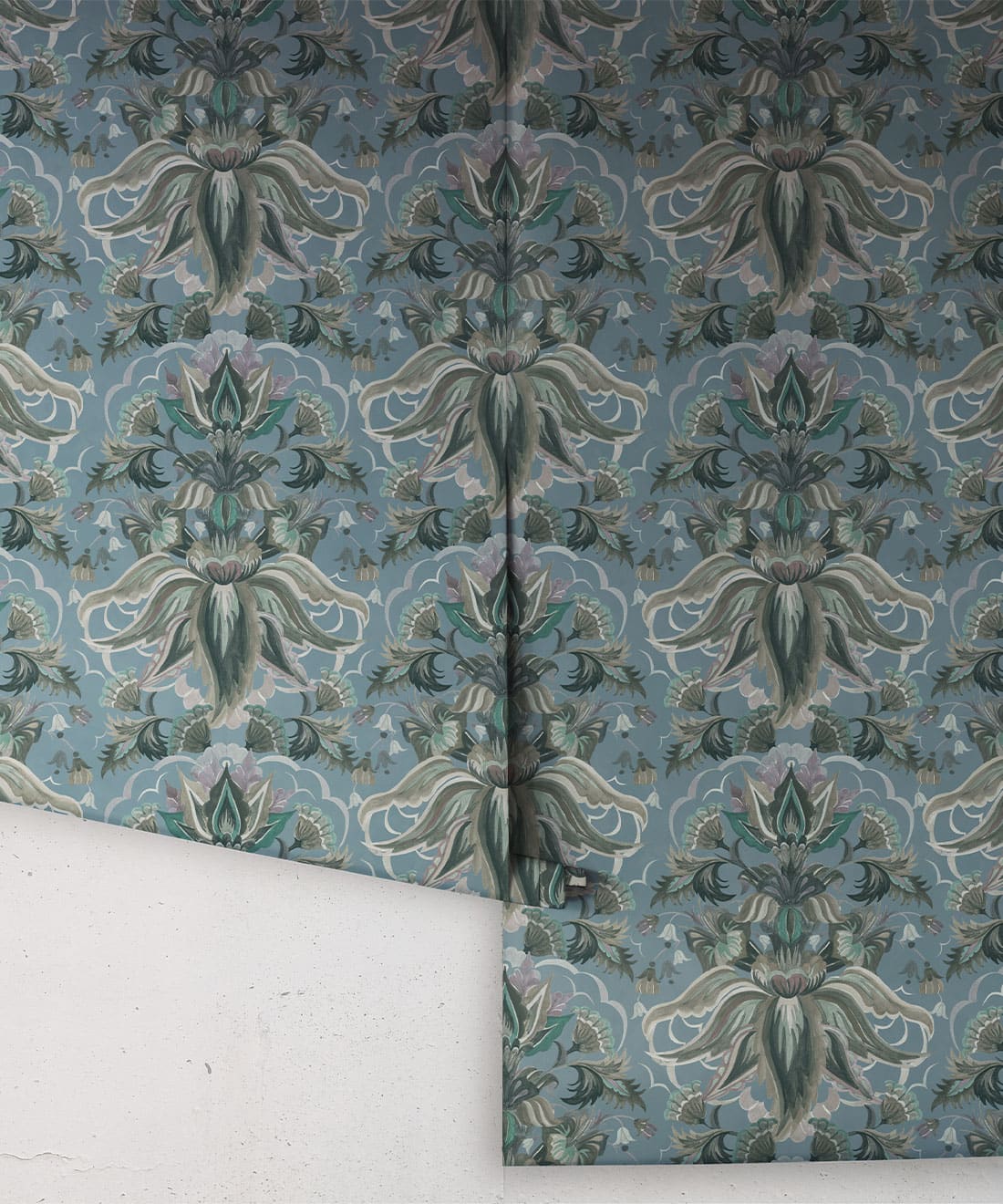 Sunset Lillies Wallpaper, Mineral