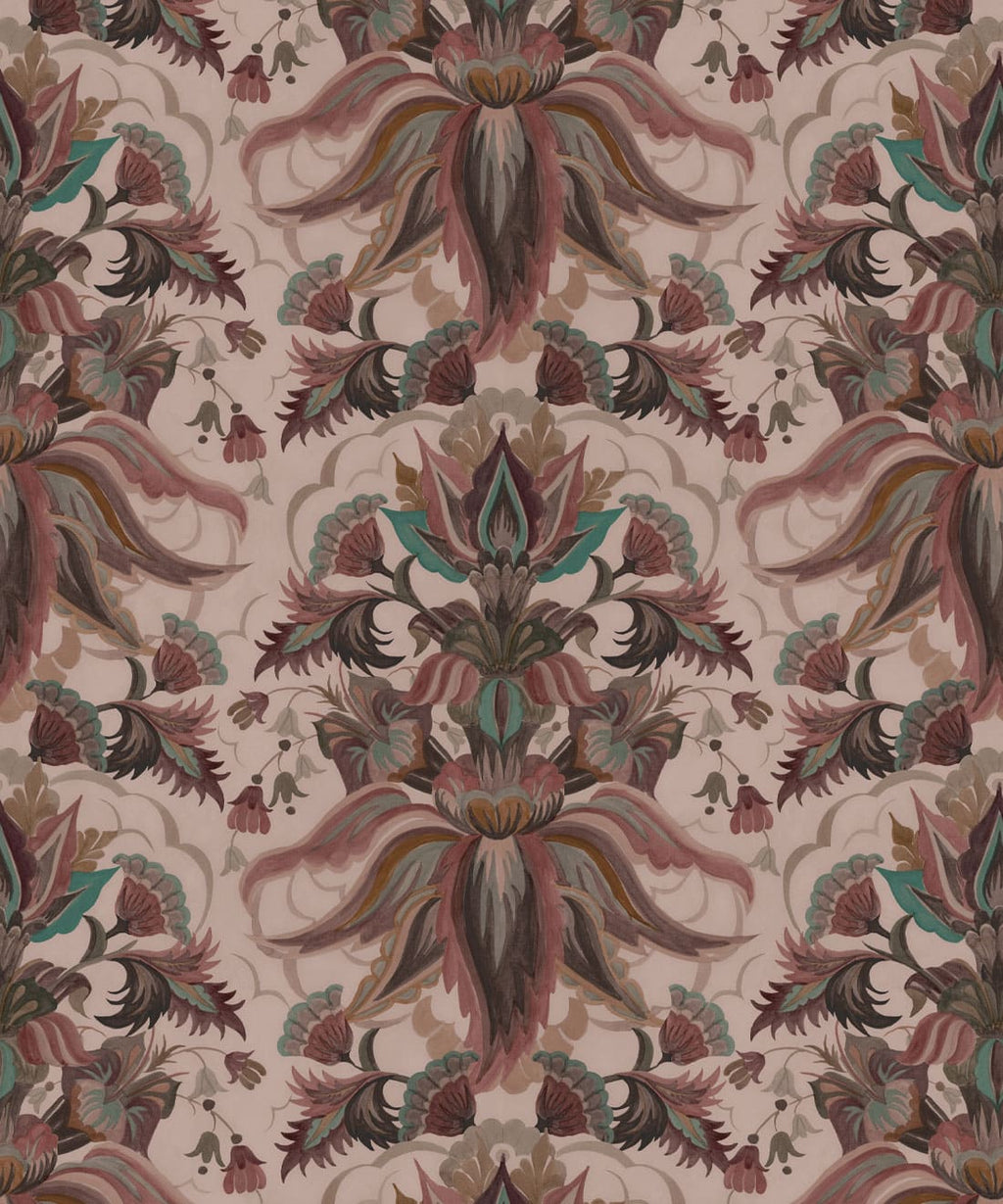 Sunset Lillies Wallpaper, Rose