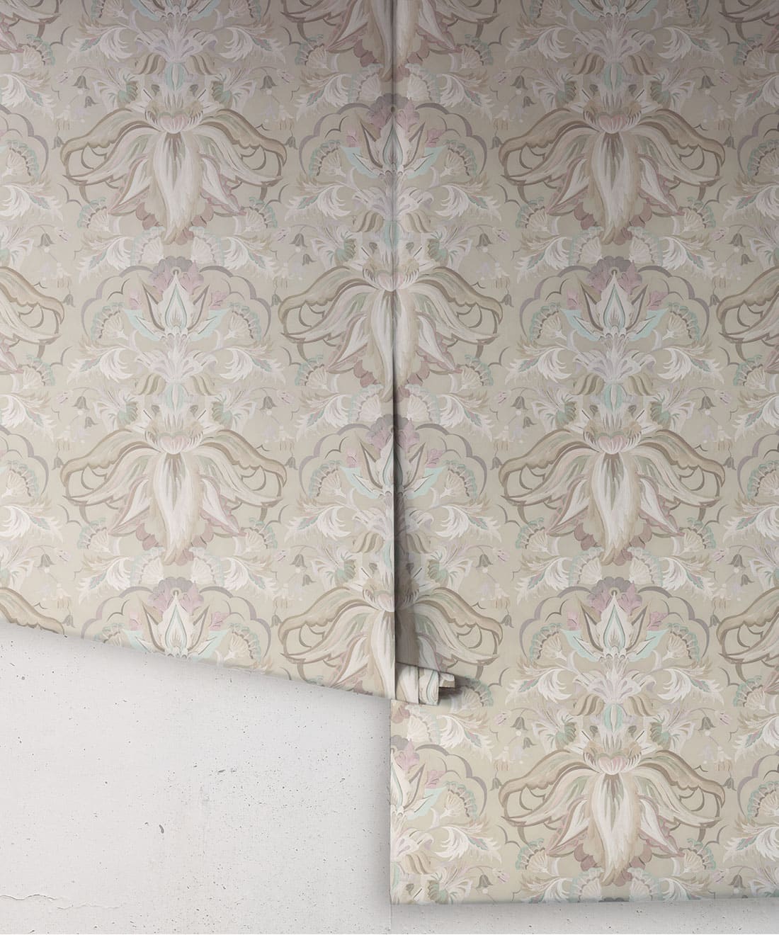 Sunset Lillies Wallpaper, Sand