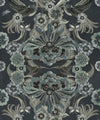 Hummingbird Garden Wallpaper, Midnight