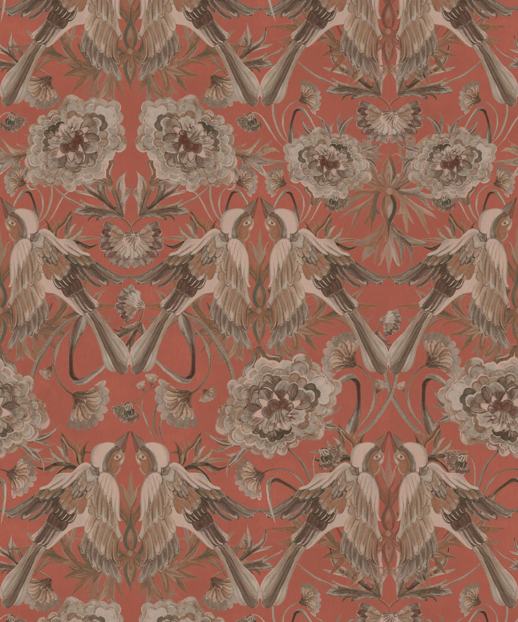 Paloma Wallpaper, Clay