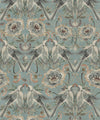 Paloma Wallpaper, Dusky Blue