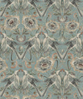 Paloma Wallpaper, Dusky Blue
