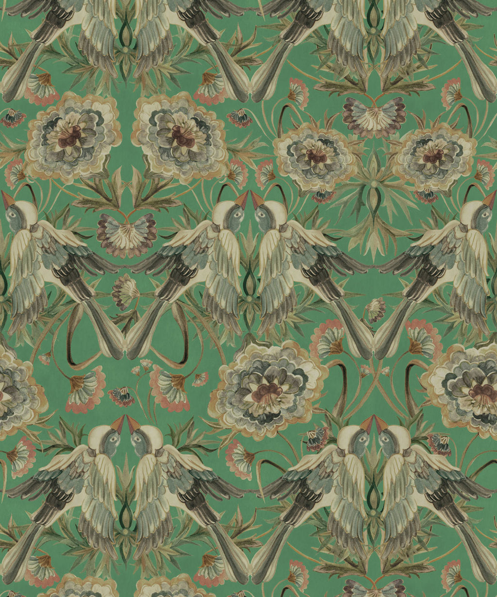 Paloma Wallpaper, Spring Green