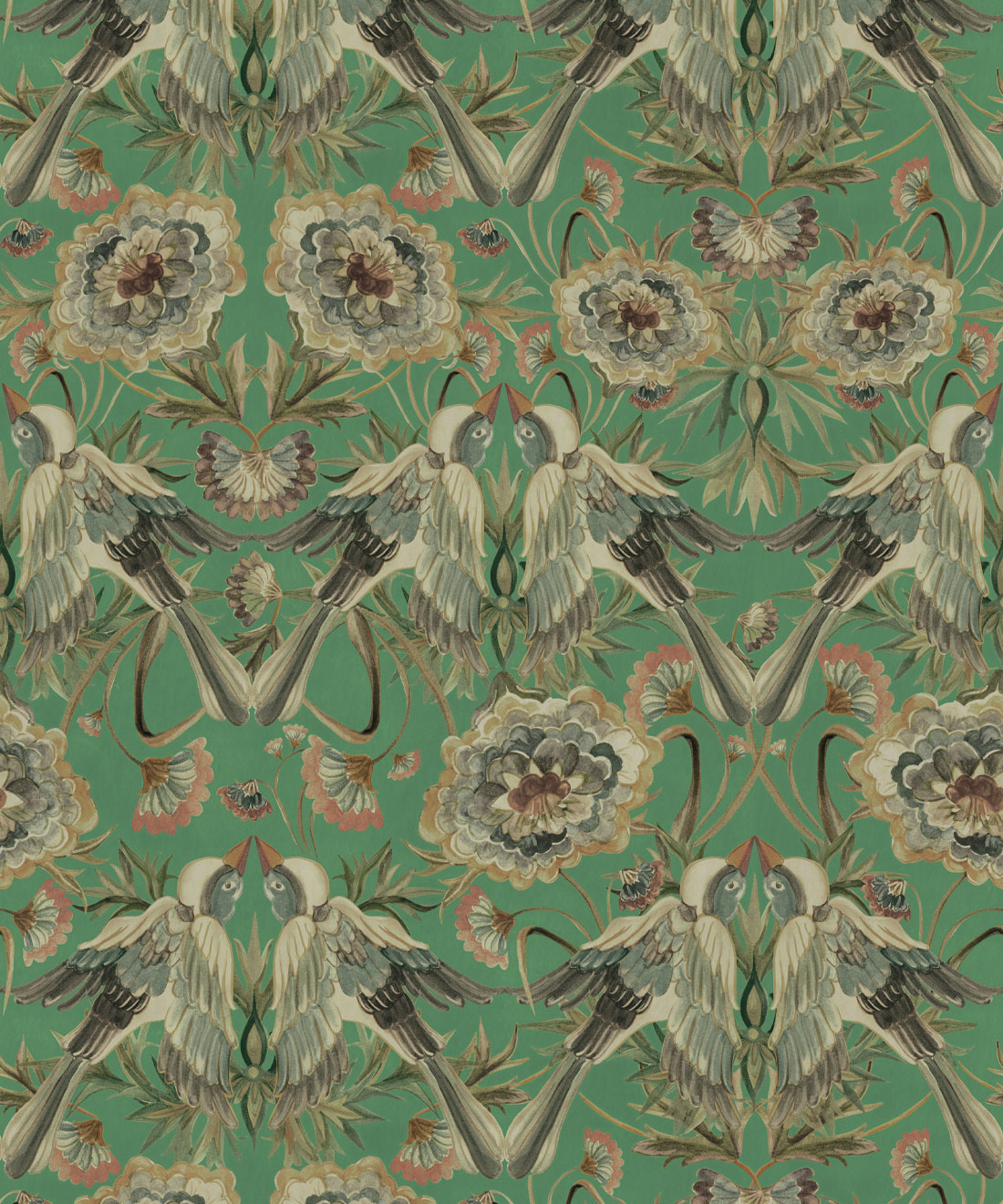 Paloma Wallpaper, Spring Green