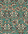 Paloma Wallpaper, Teal