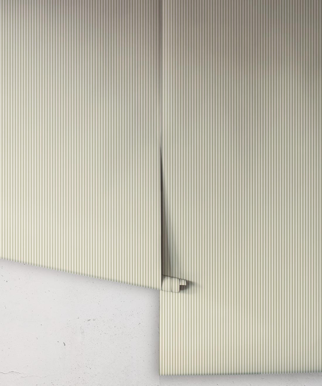 Ticking Stripe (Future Traditions) Wallpaper, Heritage Grove