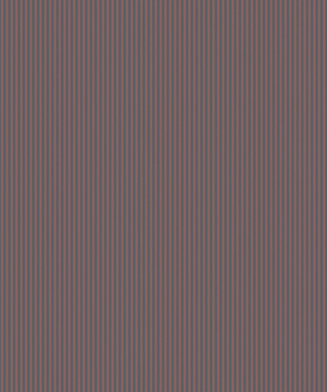 Ticking Stripe (Future Traditions) Wallpaper, Ironstone Clay