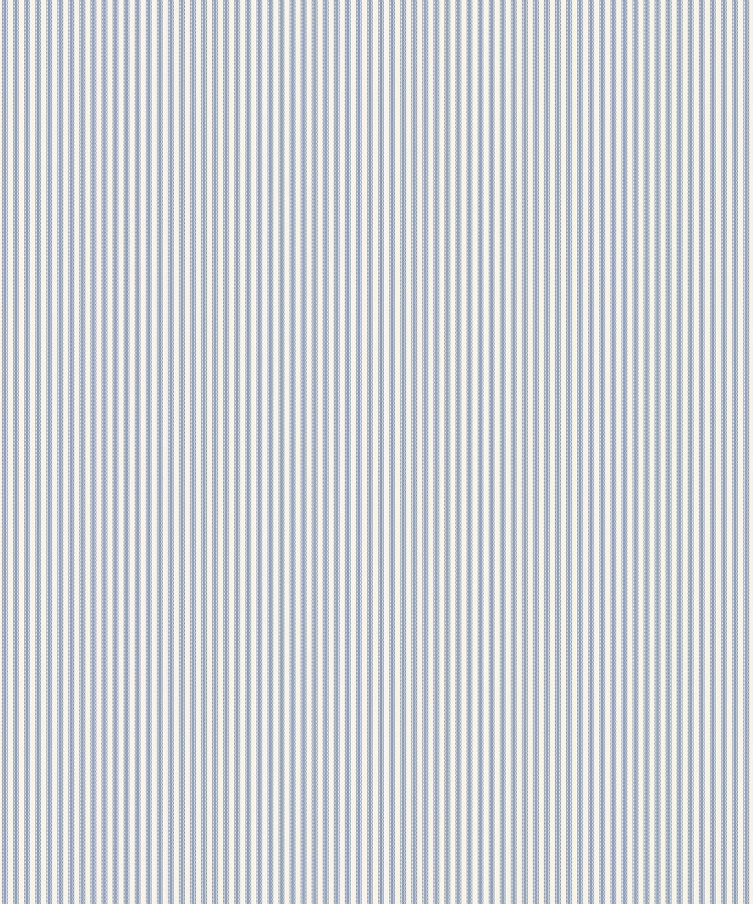 Ticking Stripe (Heritage Hall) Wallpaper, Provencal Blue