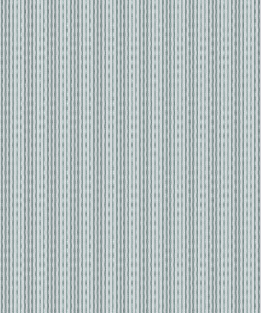 Ticking Stripe (Future Traditions) Wallpaper, Seaside Fog