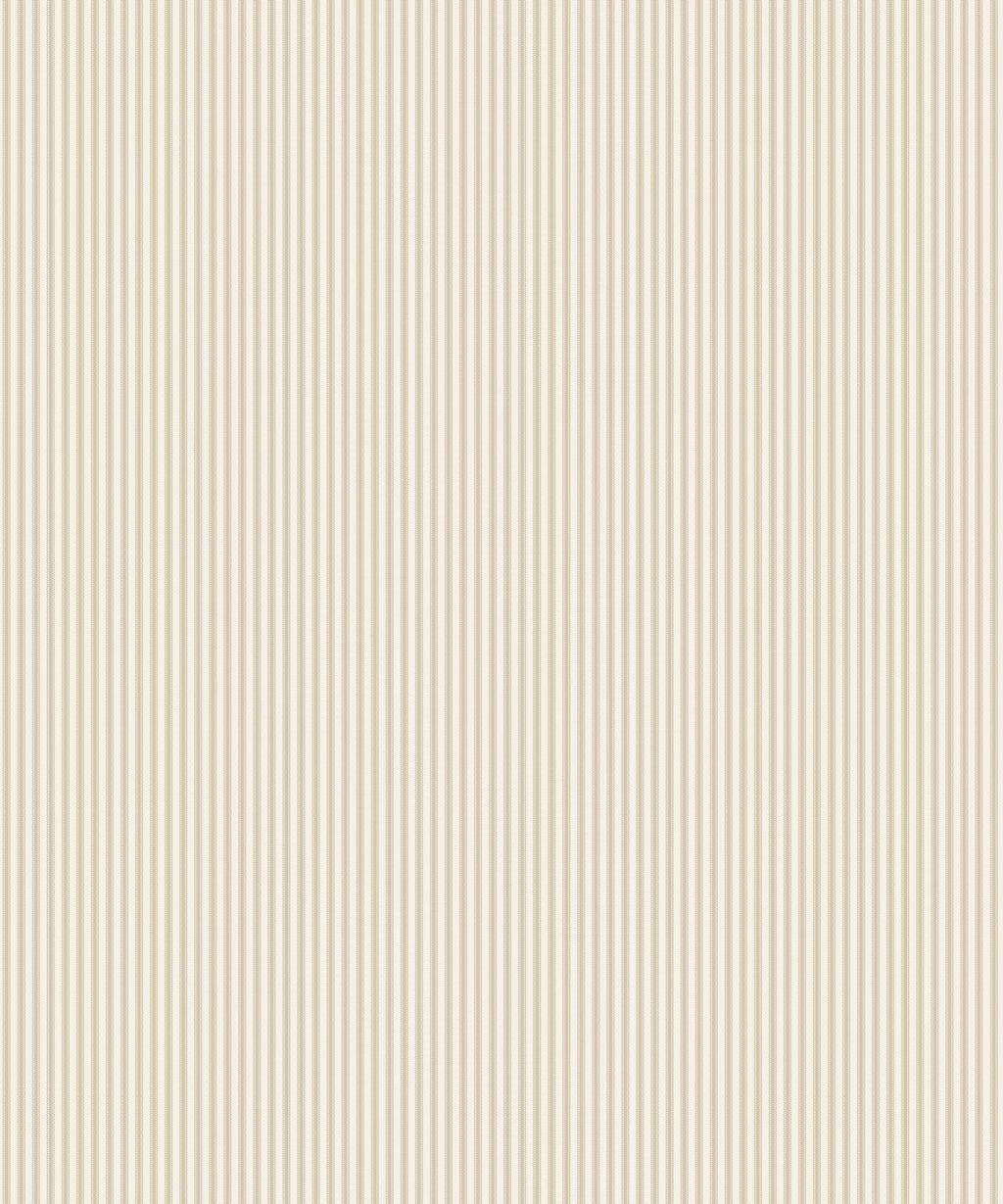 Ticking Stripe (Heritage Hall) Wallpaper, Sandstone