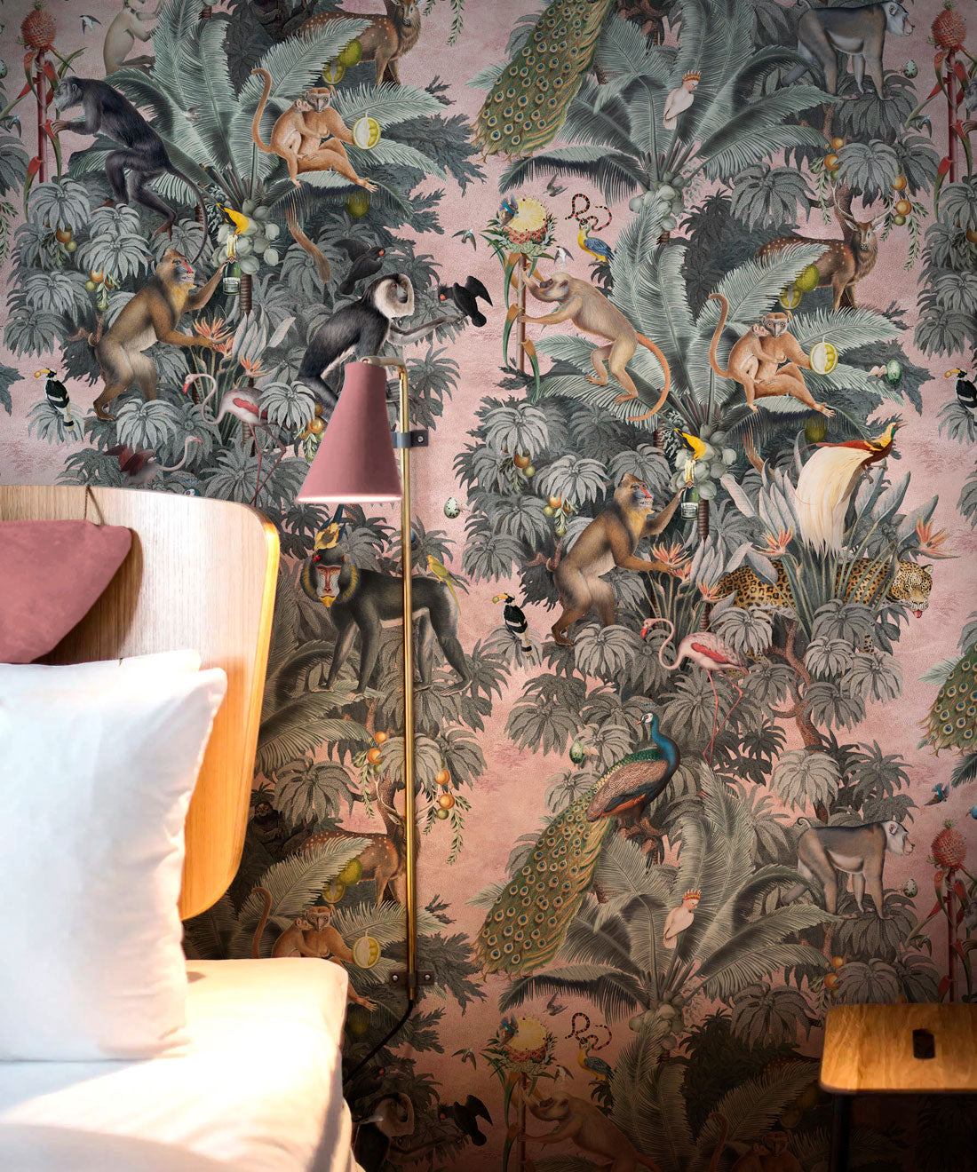 Arcadia Wallpaper, Pink