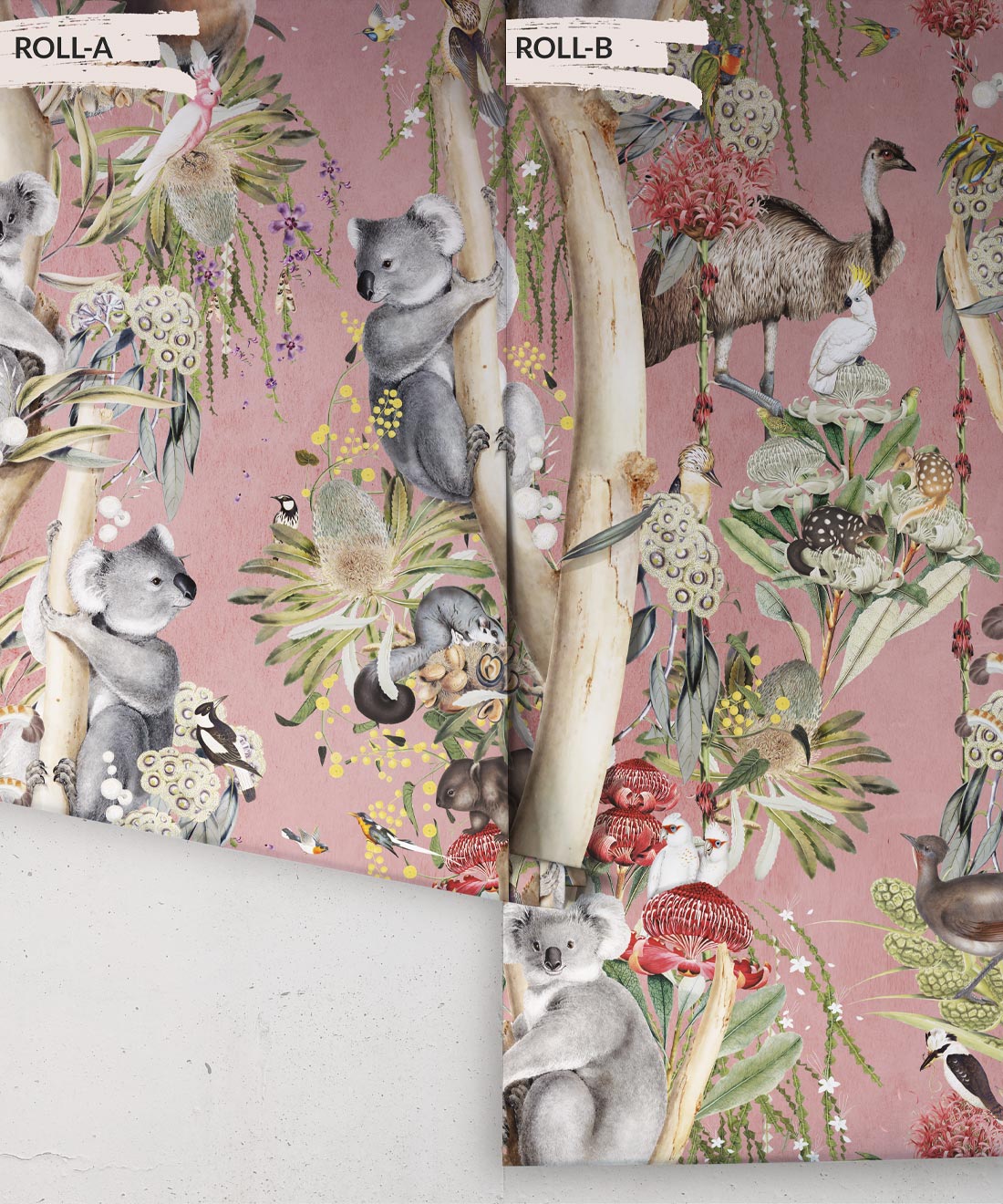 Dreamtime Wallpaper, Coral