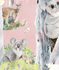 Native Bush Wallpaper, Coral