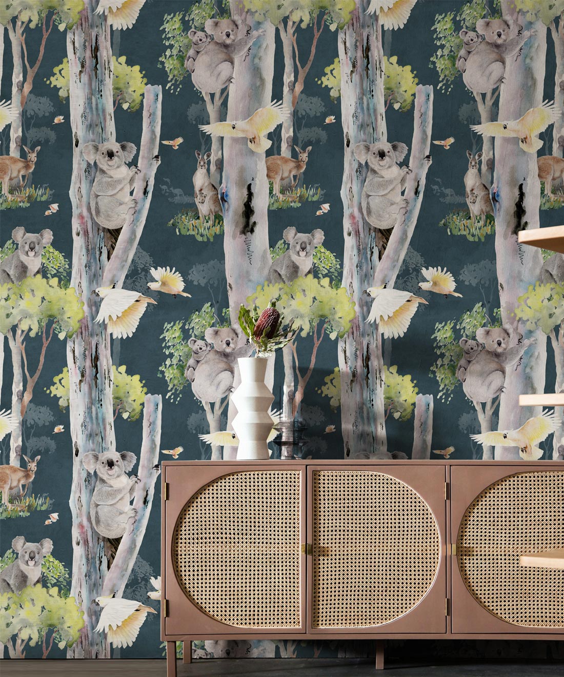 Native Bush Wallpaper, Marine