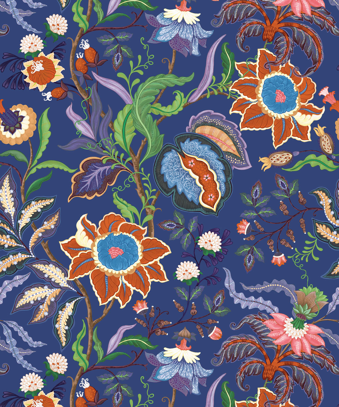 Olympus Wallpaper, Sapphire Grove