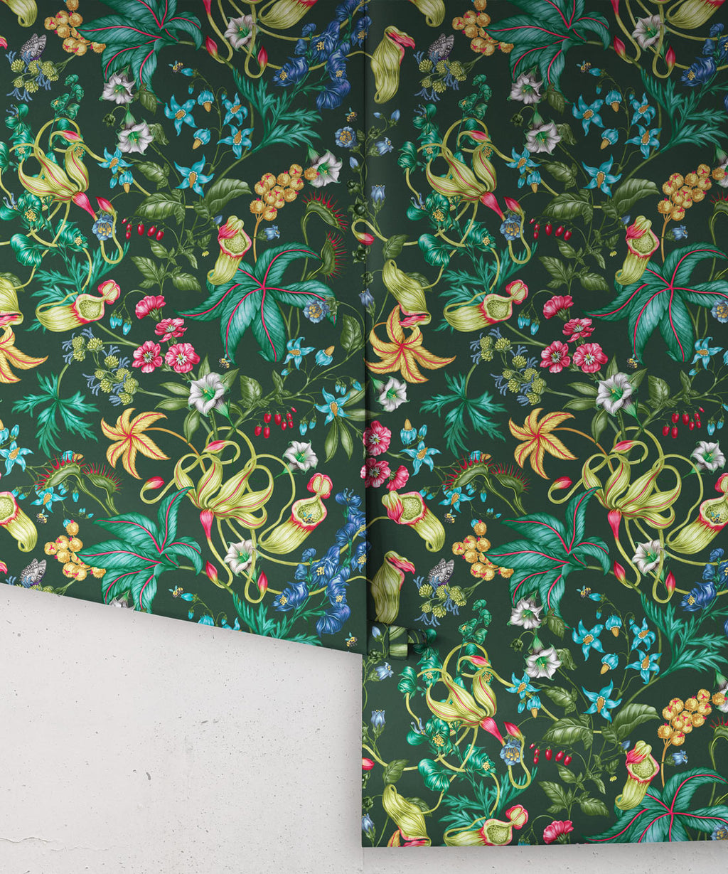 Alnwick Wallpaper, Emerald Temple