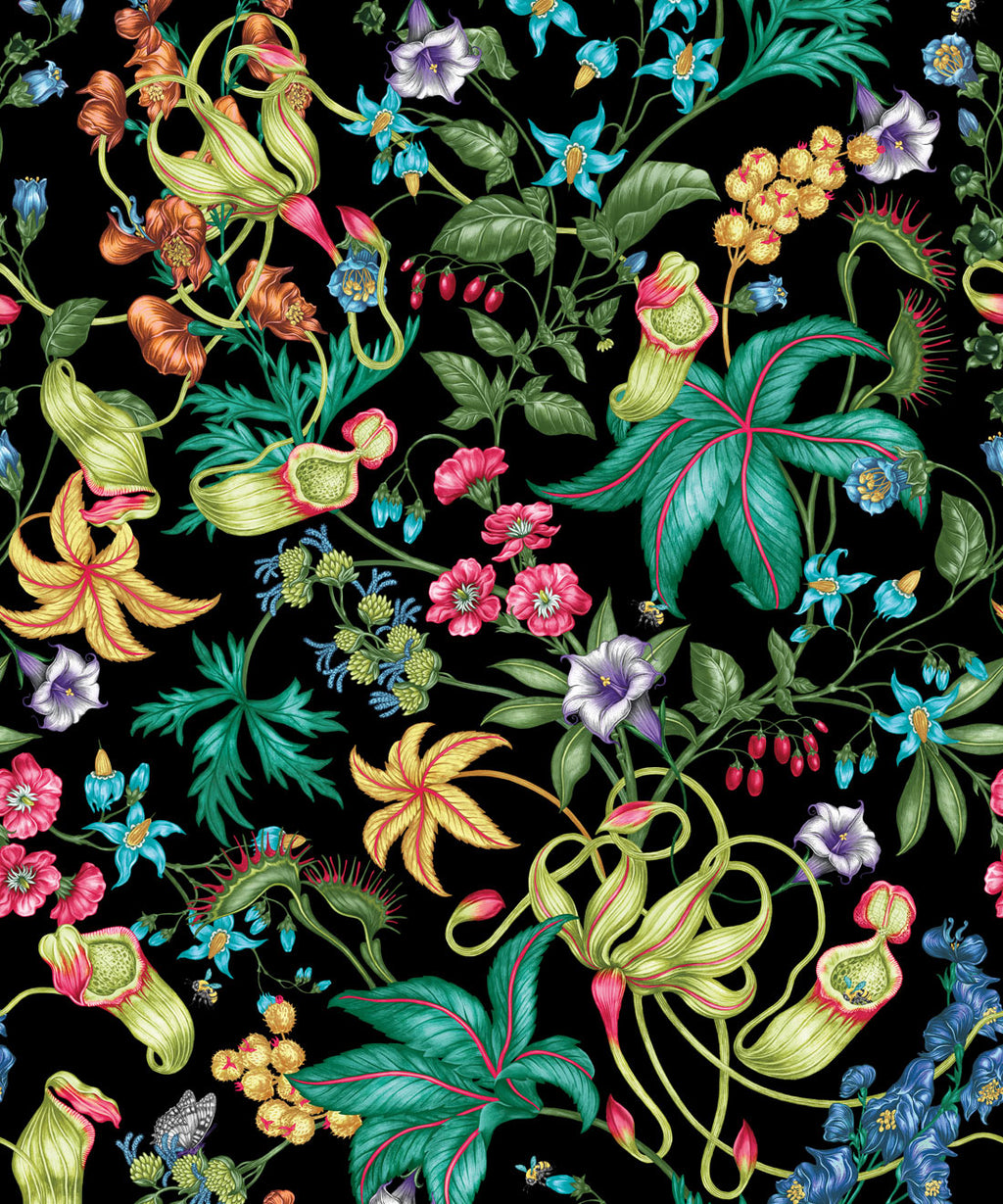 Alnwick Wallpaper, Noir Garden