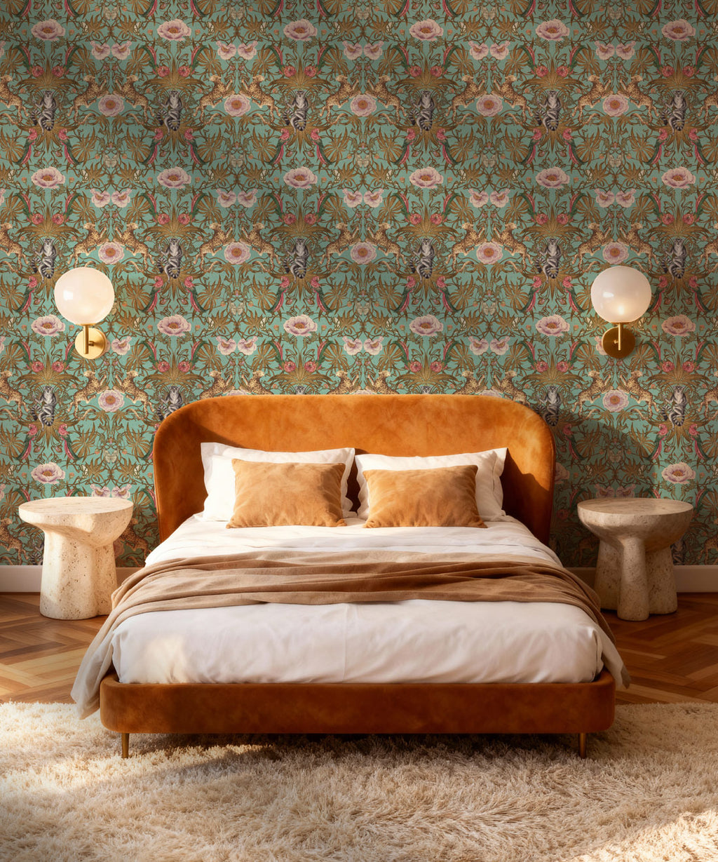 Green Magic Wallpaper, Mint Condition