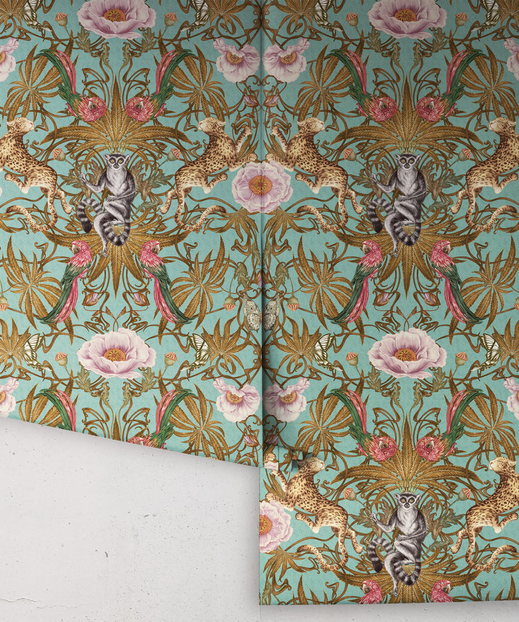 Green Magic Wallpaper, Mint Condition