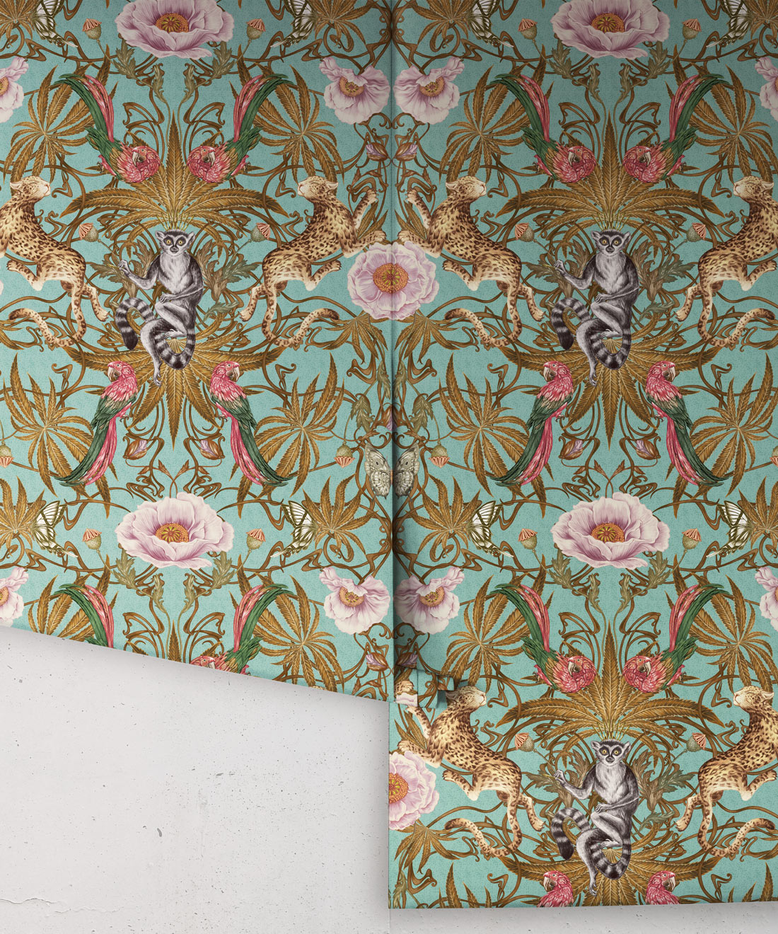 Green Magic Wallpaper, Mint Condition