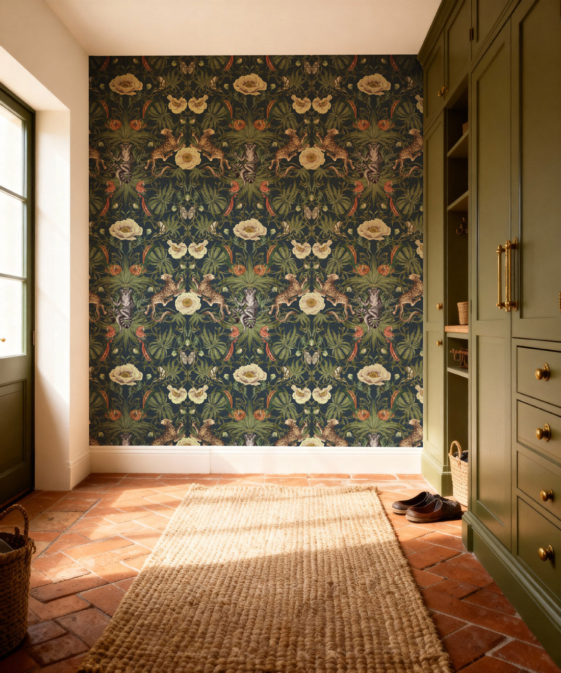 Green Magic Wallpaper, Monkey Dusk