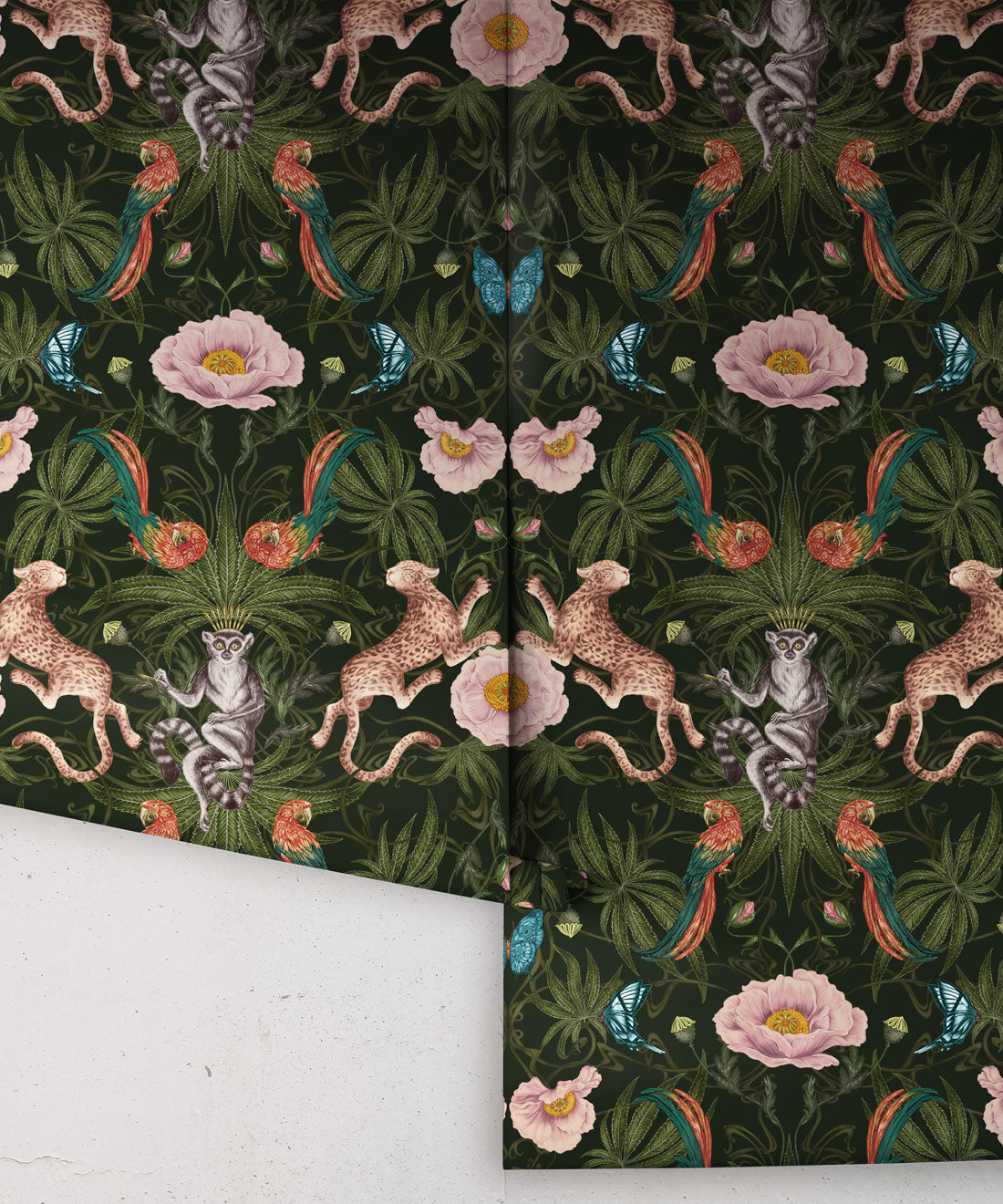 Green Magic Wallpaper, Velvet High