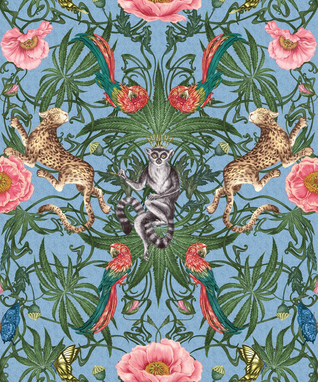 Green Magic Wallpaper, Zaza Grove