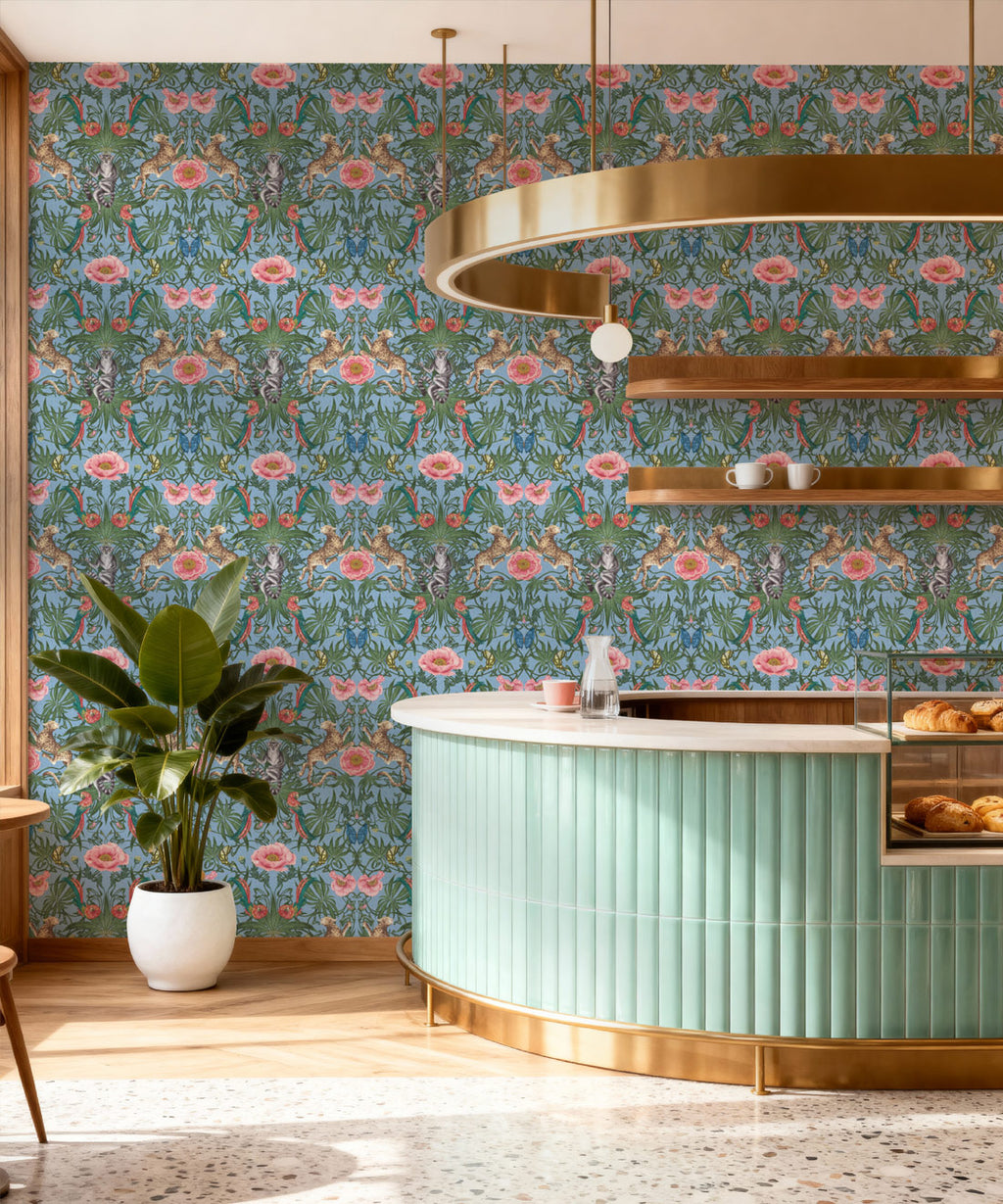 Green Magic Wallpaper, Zaza Grove