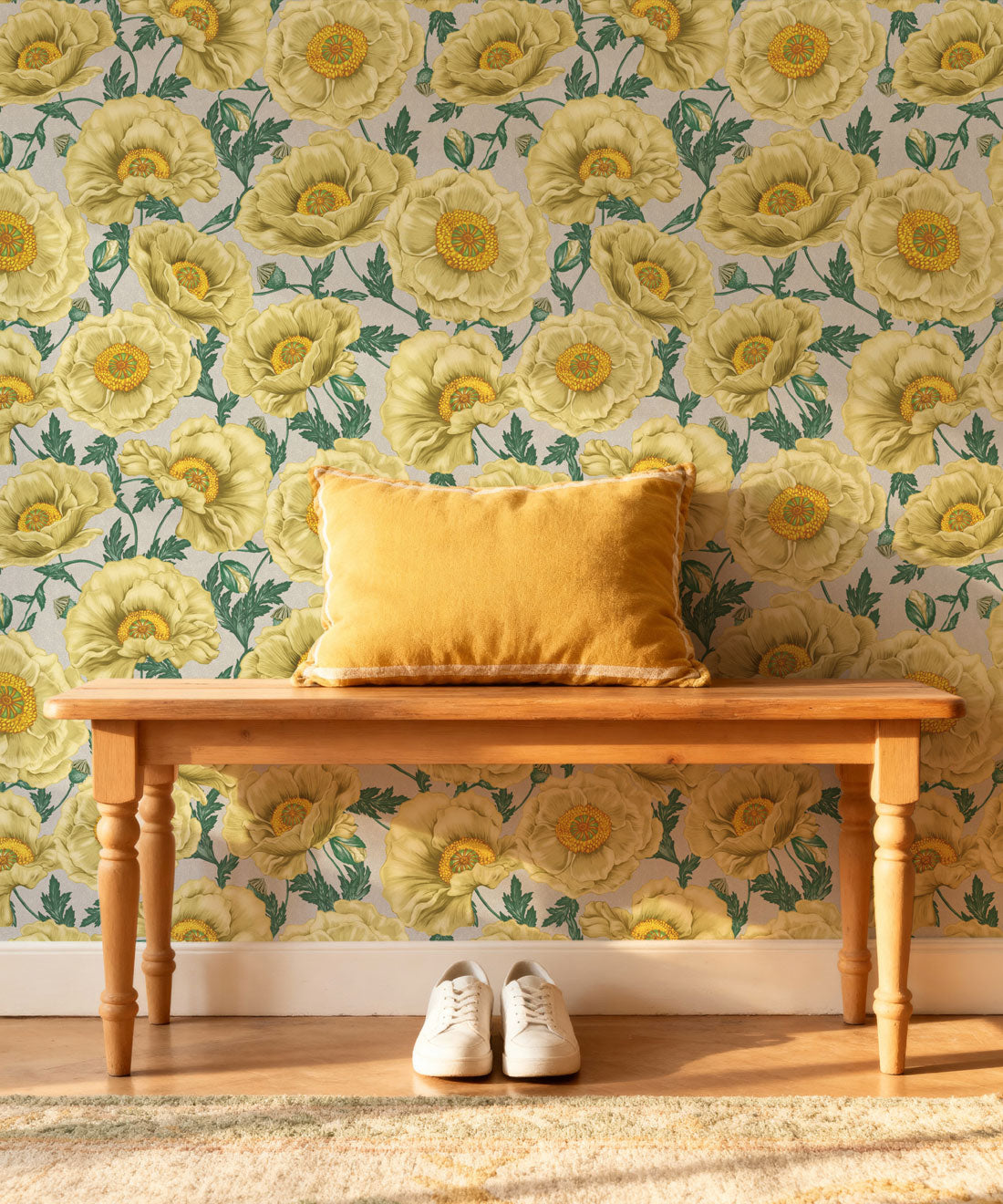 Papaver Wallpaper, Amberlight