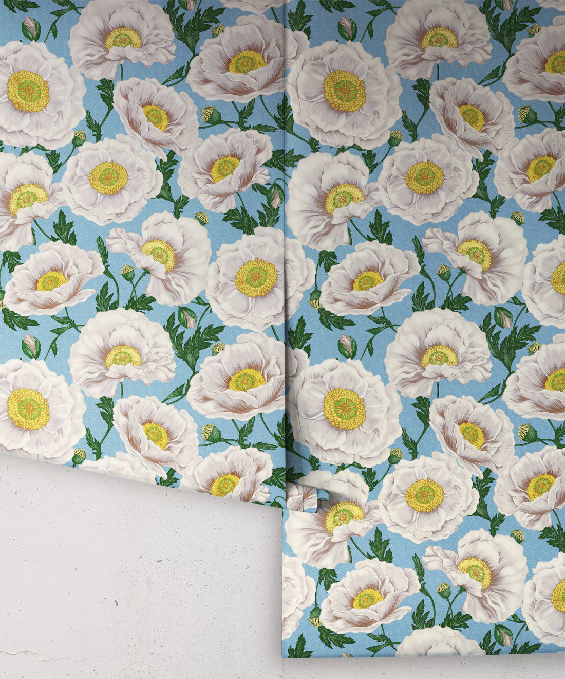 Papaver Wallpaper, Pale Horizon
